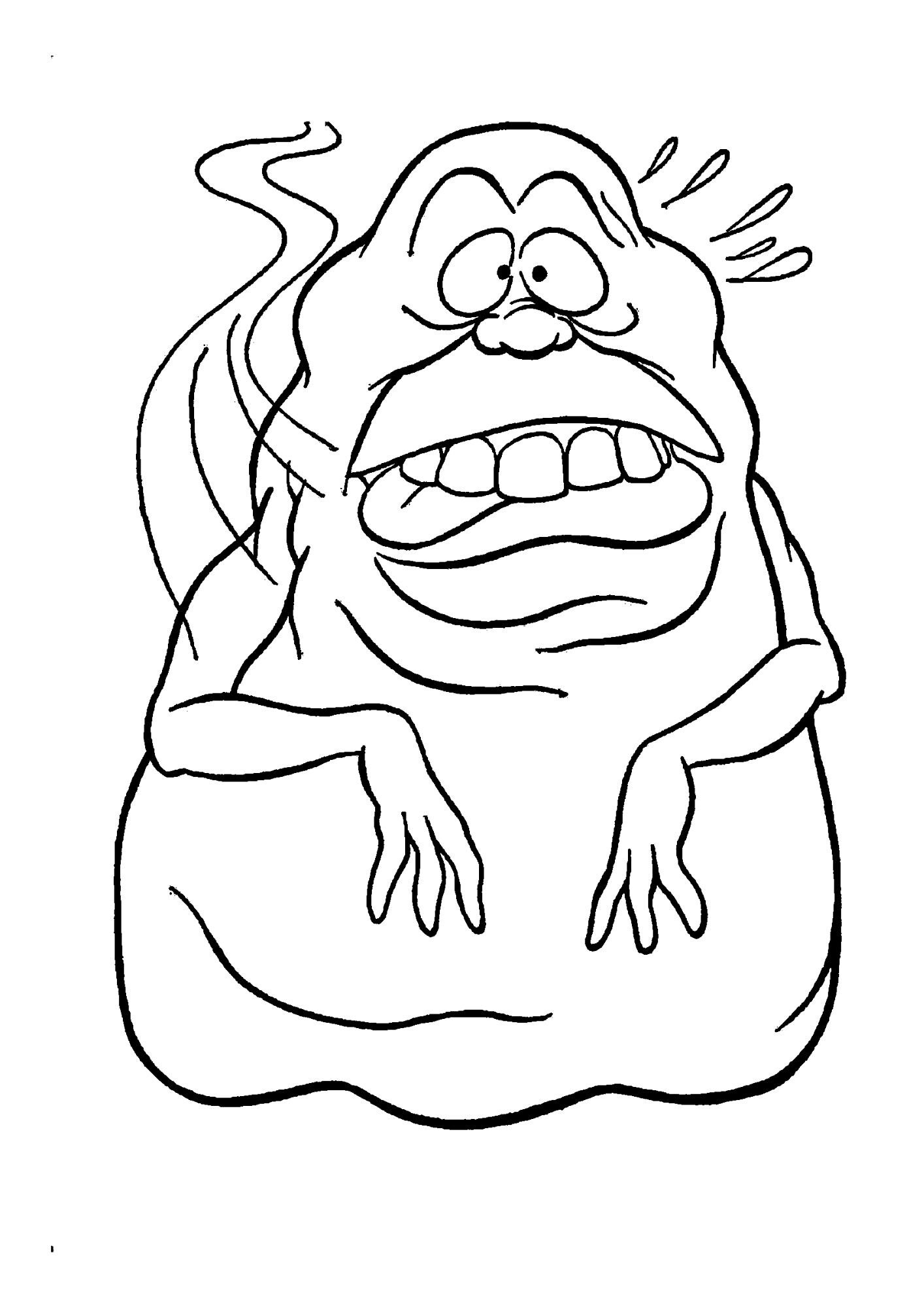 A giant coloring book the real ghostbusters pages printable pdf instant digital download retro vintage tv movie fiction fun art diy instant download