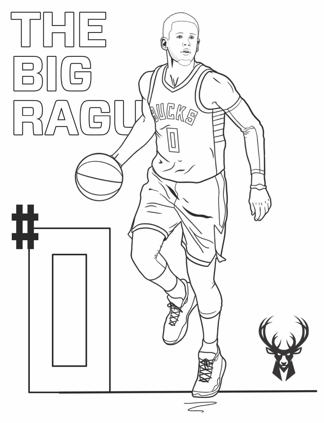 Milwaukee bucks on x art for your friday ð divincenzo thatnegussb thanasisante coloring sheets now available at httpstconpoizu httpstcojyyhzxqe x