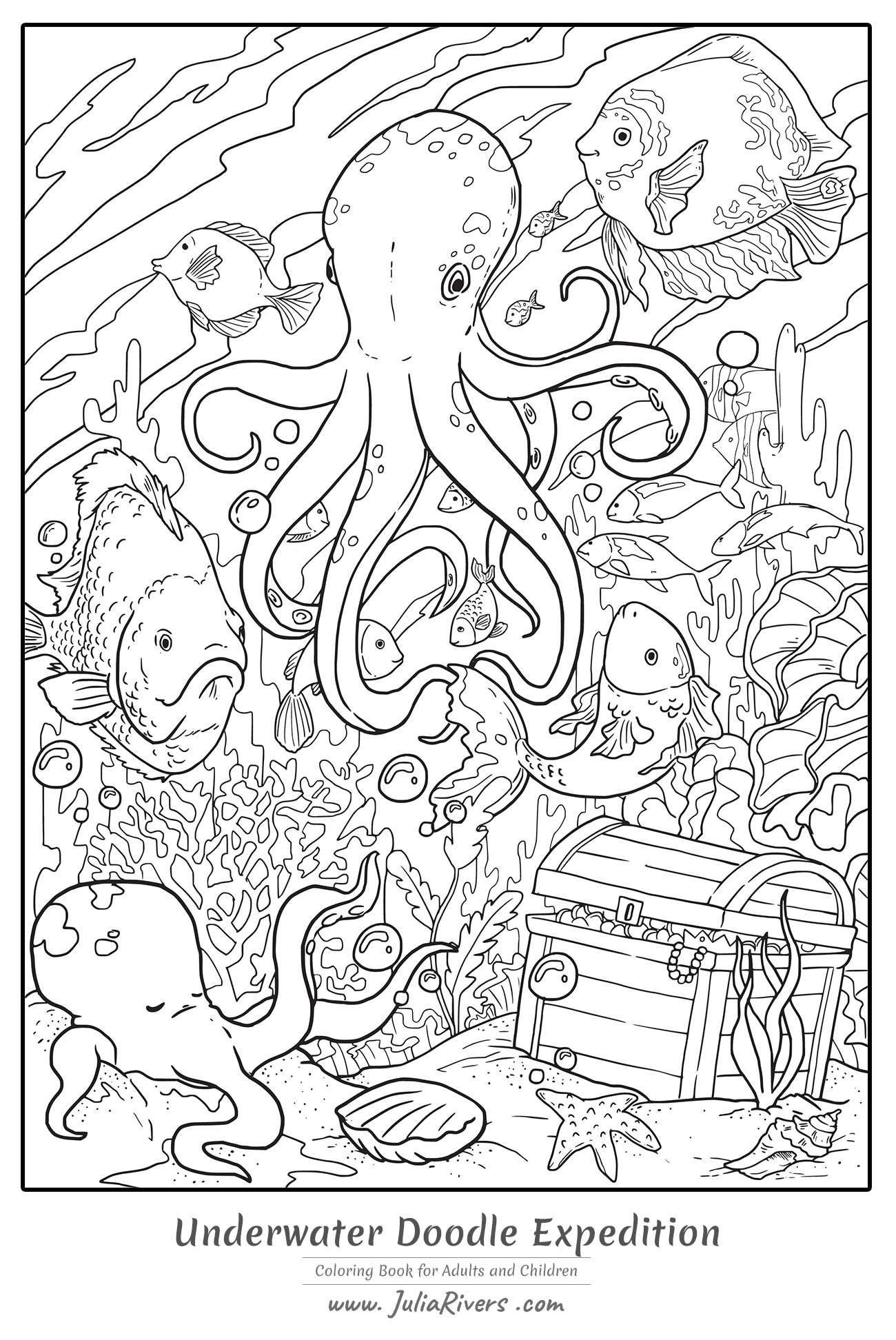 Underwater doodle expedition