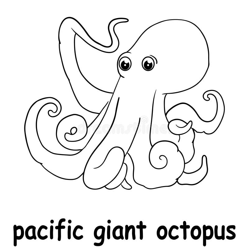 Octopus kids colouring stock illustrations â octopus kids colouring stock illustrations vectors clipart
