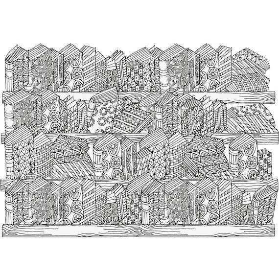 X large coloring poster library