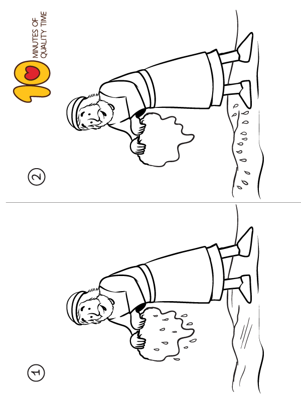 Gideon and the fleece coloring page bible activities for kids toddler sunday school bible crafts for kids
