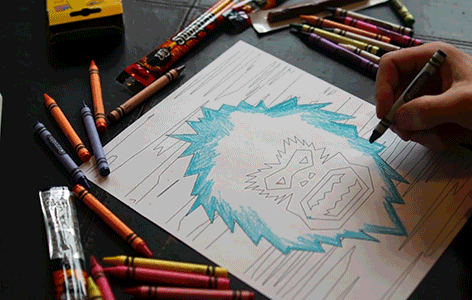 Coloring original gif