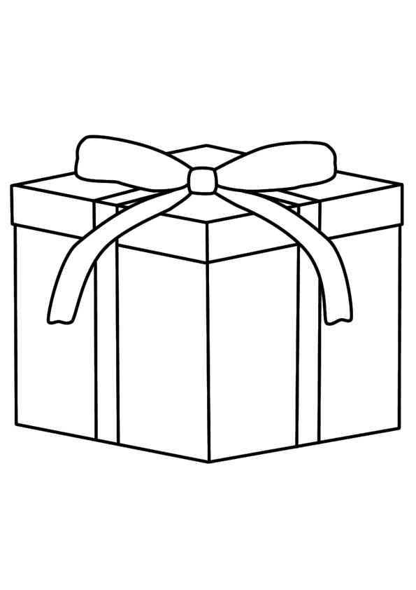 Coloring pages christmas gift coloring pages for kids