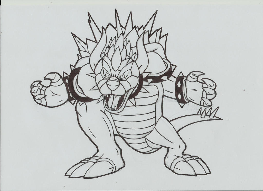 Giga bowser by stefano