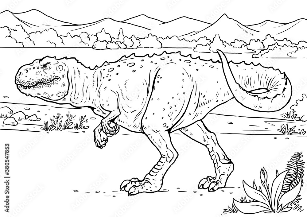 Carnivorous dinosaur
