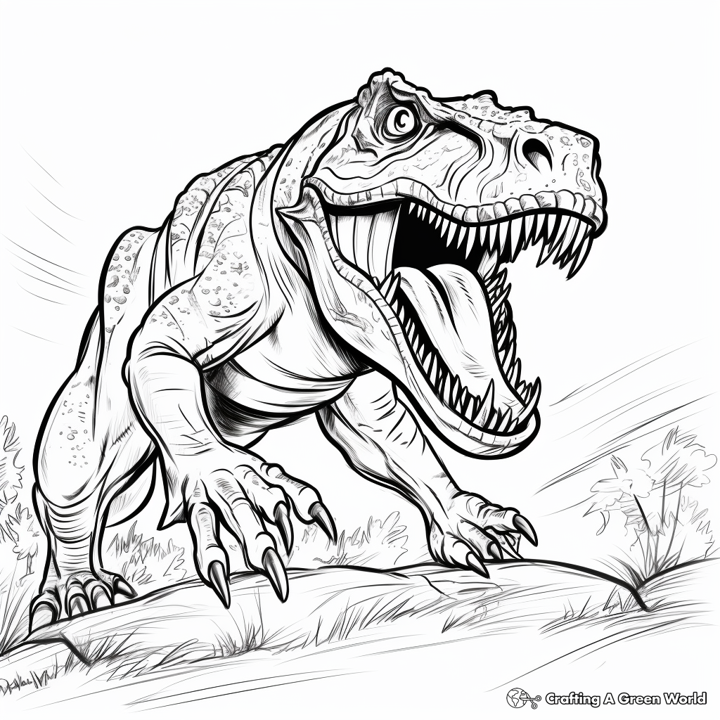 Giganotosaurus coloring pages
