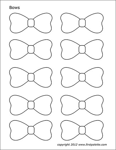 Bows free printable templates coloring pages firstpalette templates printable free royal icing templates template printable