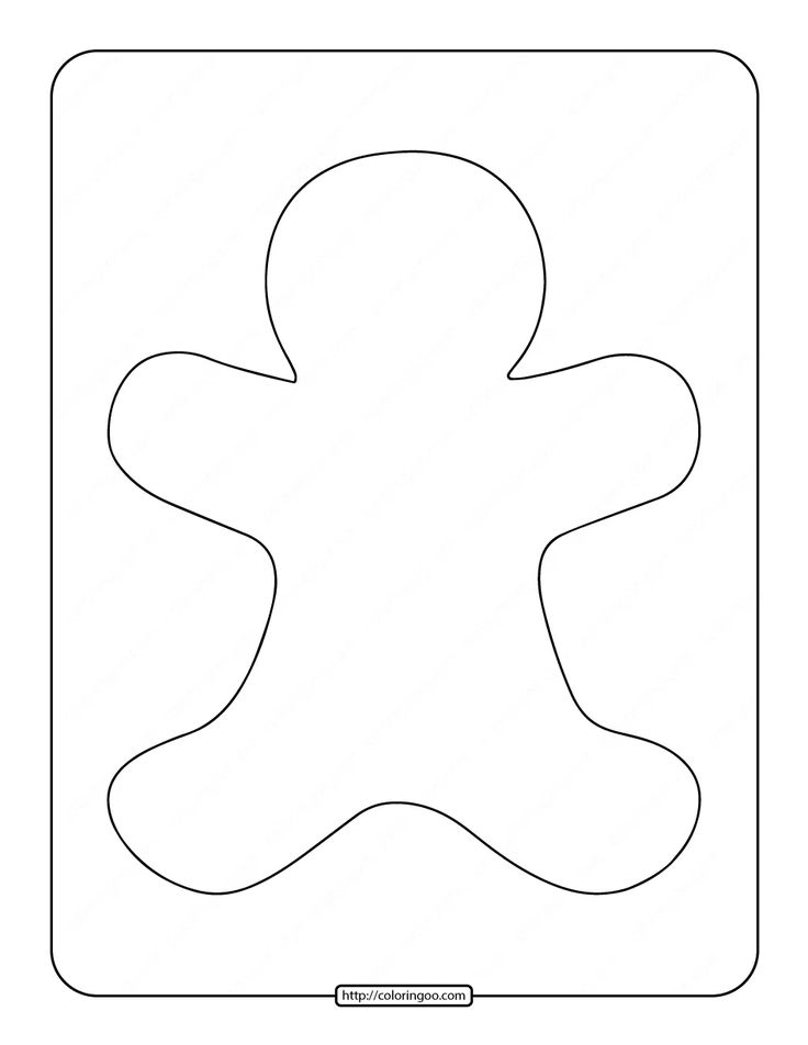 Printable blank gingerbread man coloring page gingerbread man coloring page gingerbread man drawing christmas coloring pages