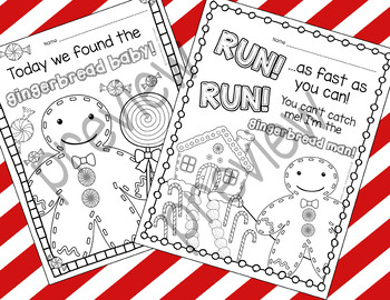 Gingerbread man coloring pages by pre