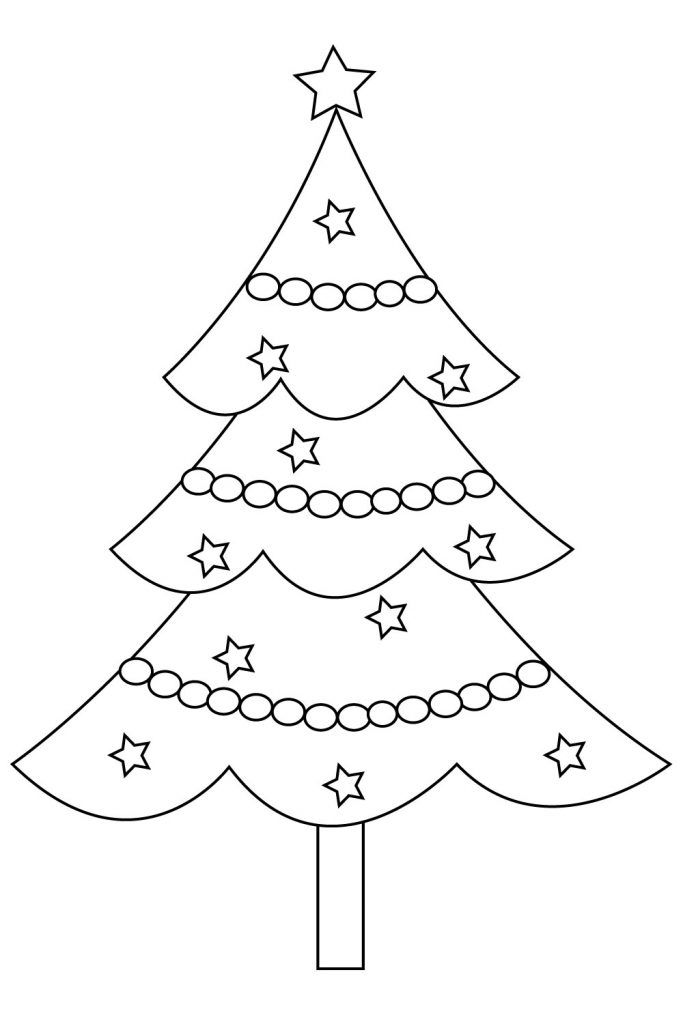 Prtable christmas tree colorg pages christmas tree colorg page christmas colorg sheets christmas tree template