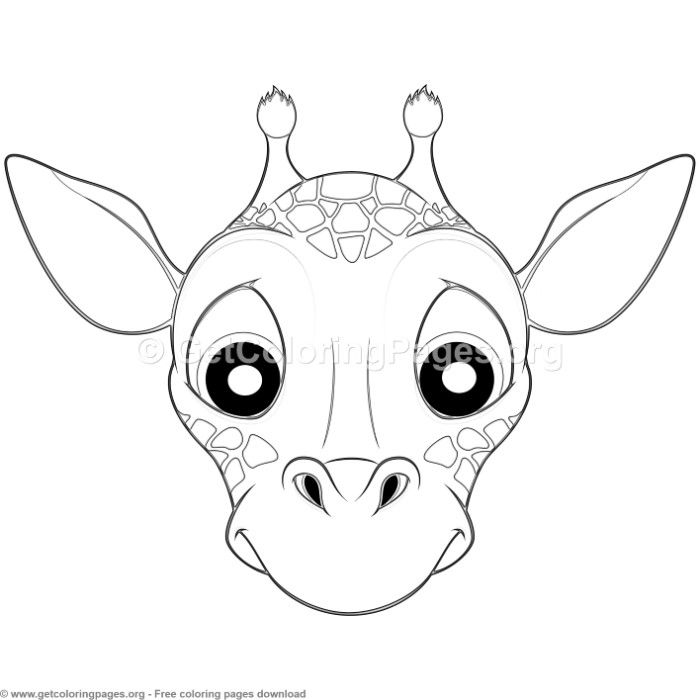 Giraffe animal face mask coloring pages free instant download coloring coloringbook coloringpagesâ animal coloring pages cat face drawing lion coloring pages