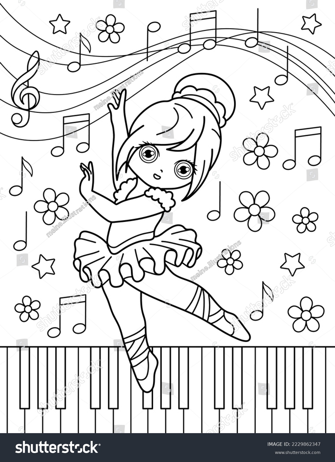 Ballet coloring pages royalty