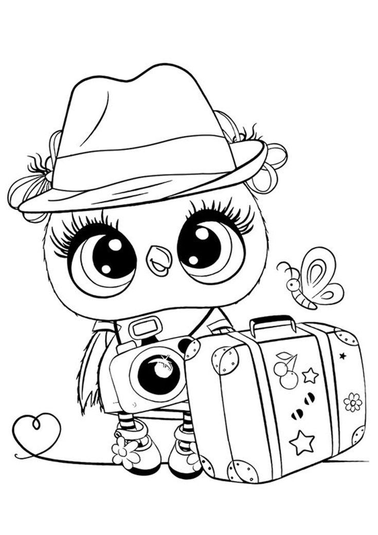 Free easy to print owl coloring pages owl coloring pages cartoon coloring pages animal coloring pages