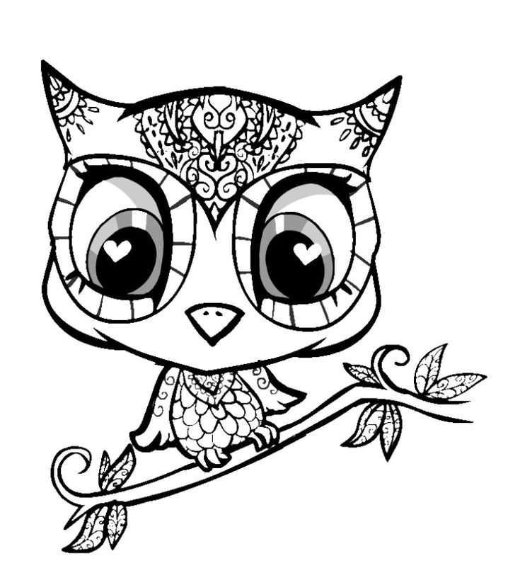 Cute baby owl coloring pages mandala malvorlagen malvorlagen tiere lustige malvorlagen