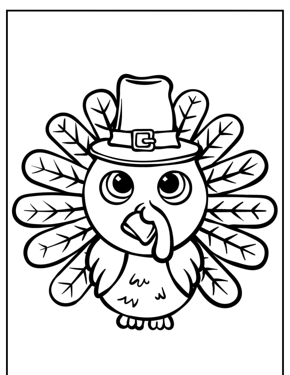 Download thanksgiving turkey coloring pages