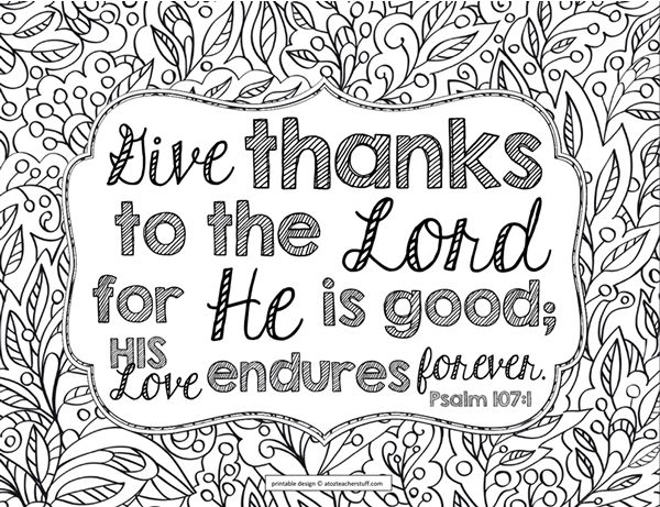 Give thanks bible verse coloring page bible verse coloring page bible verse coloring scripture coloring