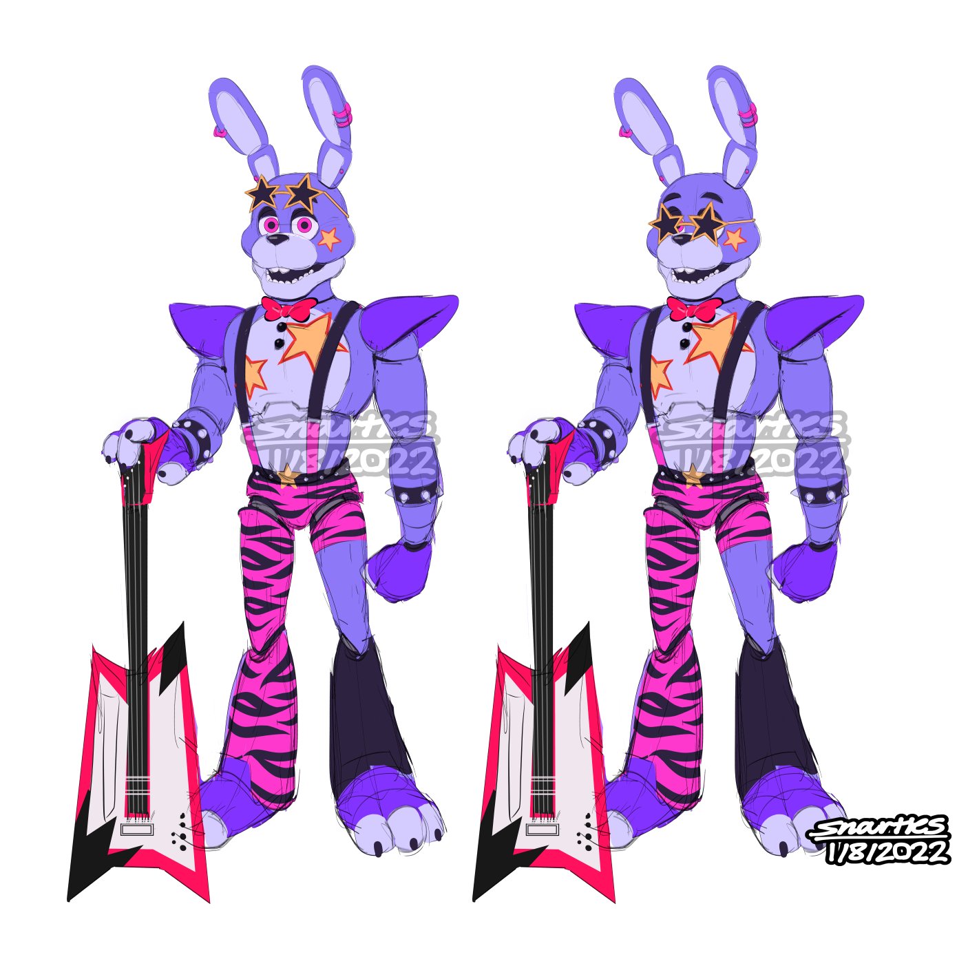 Making glamrock bonnie