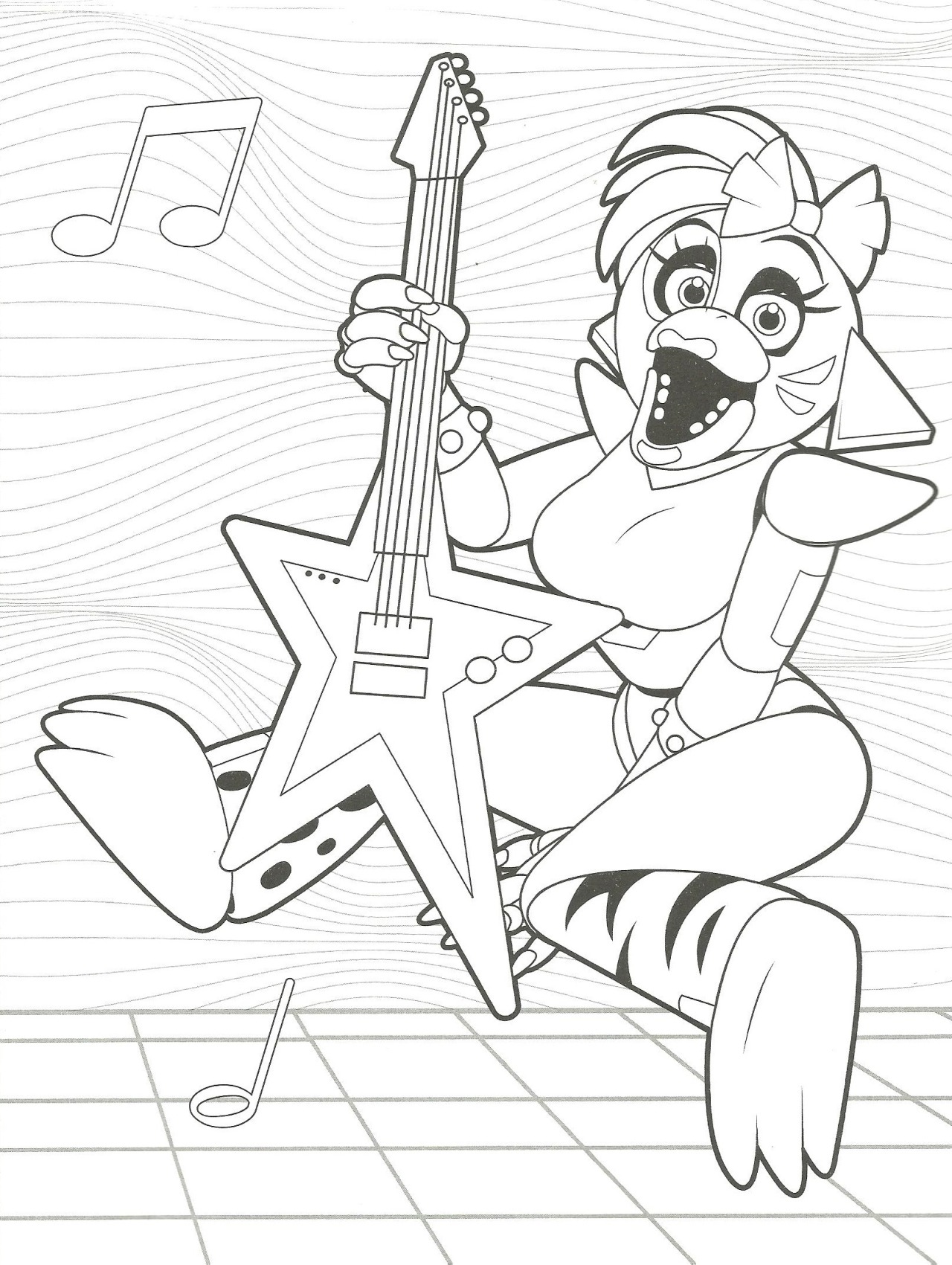 E on sucker lick my battery àãà â chinchillalace glamrock coloring pages