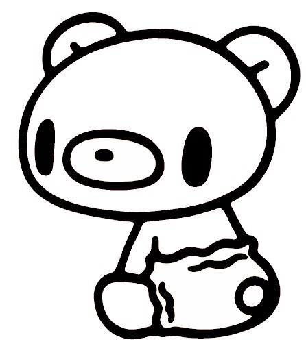 Baby gloomy coloring page by raynchan on