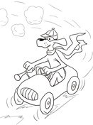 Go dog go coloring pages free coloring pages