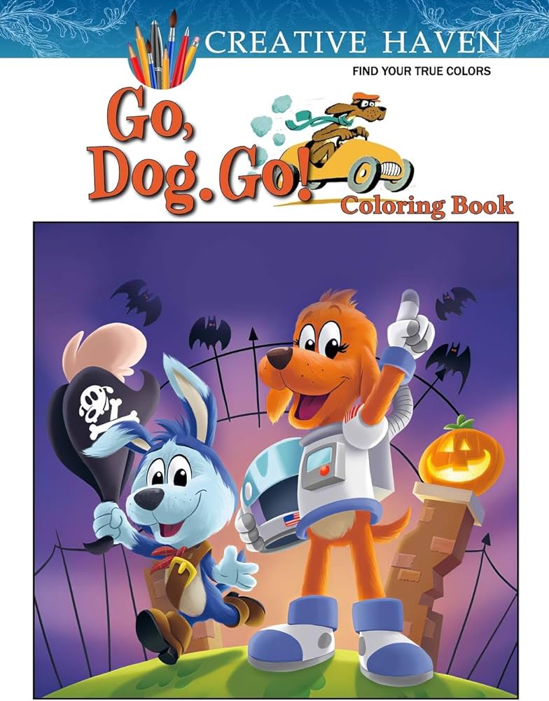 Go dog go coloring book wilson brad ksiä åki