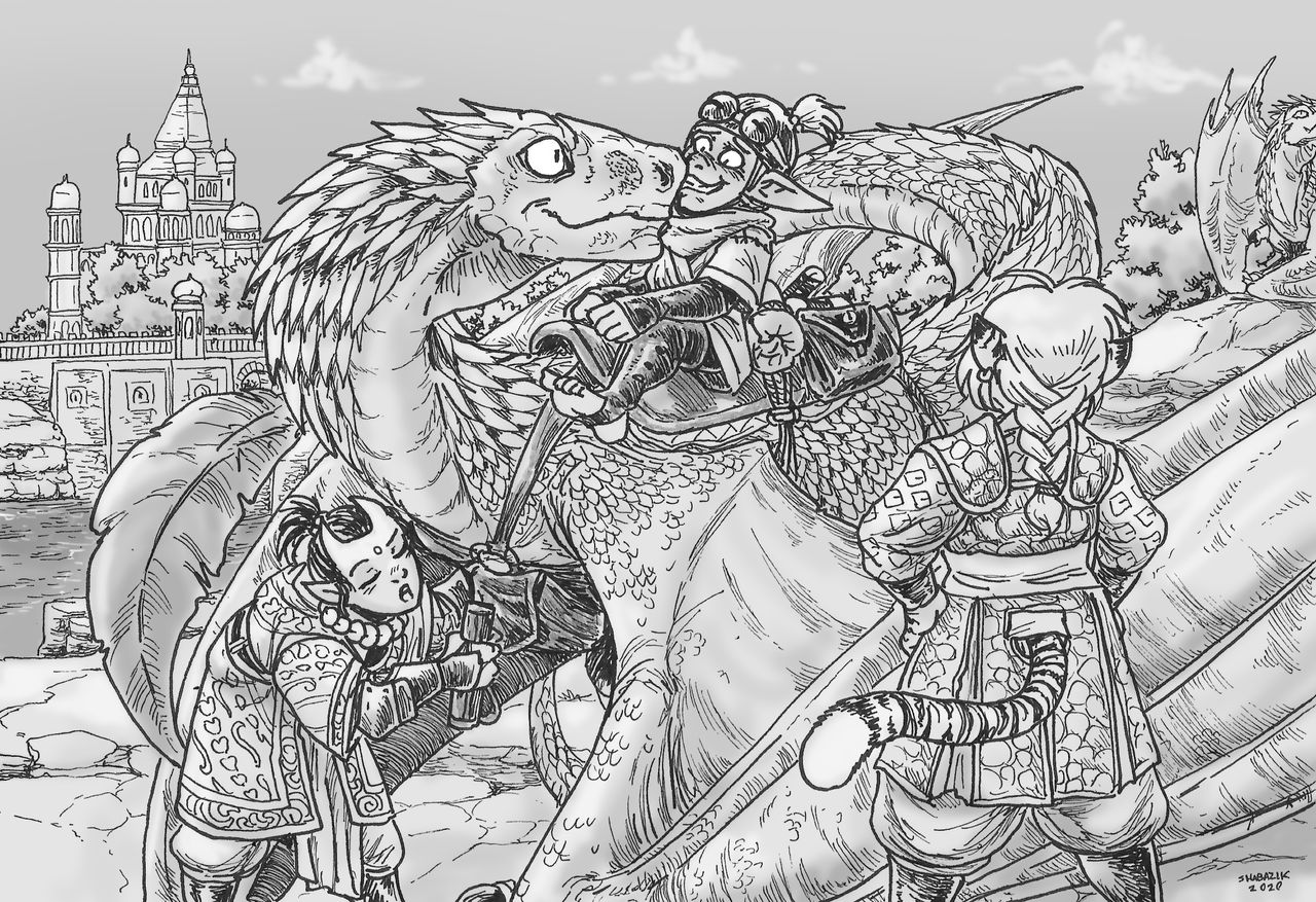 Goblin dragonrider by shabazik on