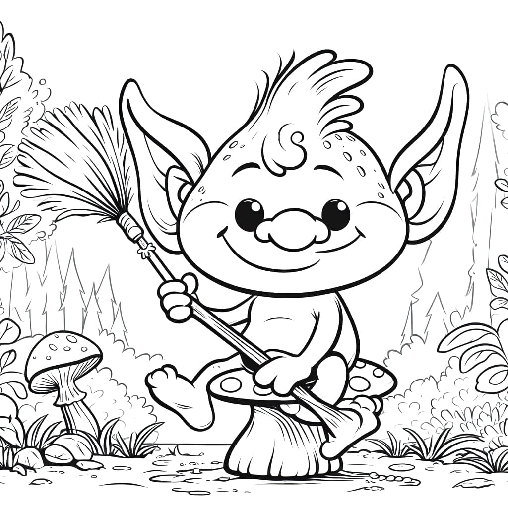 Goblin coloring pages