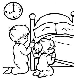 Praying coloring pages preschool top kids corner coloring pages bedtime prayers bedtime prayers bedtime prayer bible study crafts kids sunday school lessons