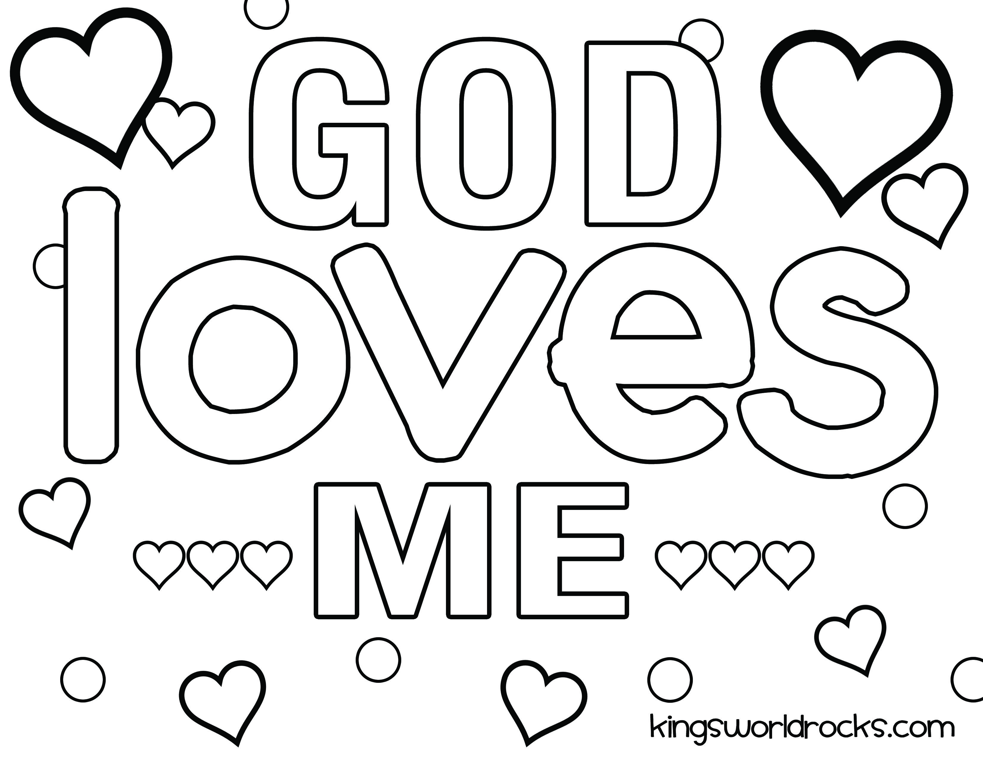 God loves me coloring page sunday school coloring pages school coloring pages kindergarten sunday school