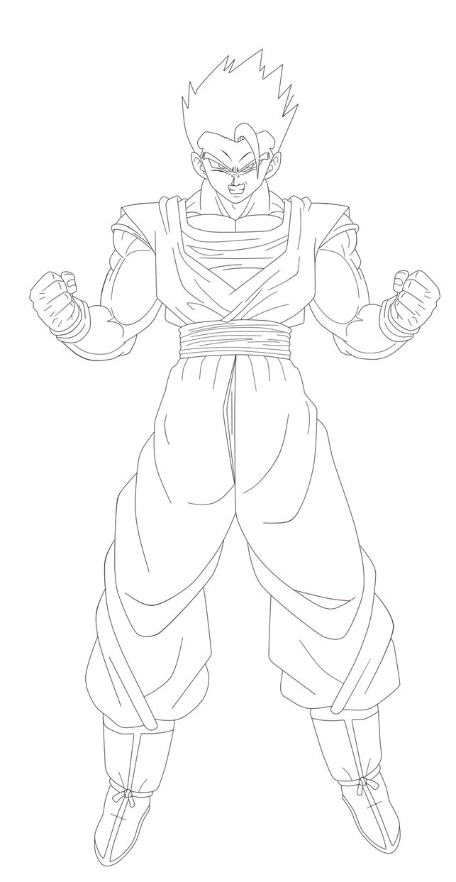Ultimate gohan by andrewdb on deviantart goku desenho desenhos para colorir naruto dragon ball z