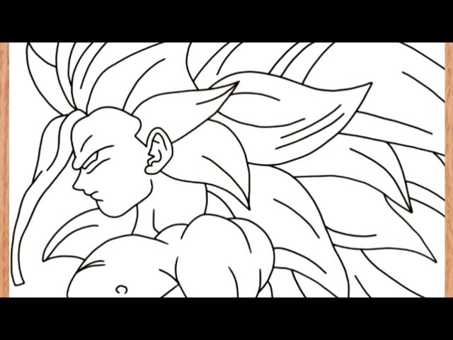 How to draw goku ssj dragon ball o desenhar goku ssj