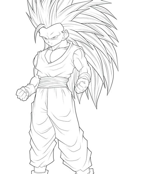 Goku super saiyan louring pages