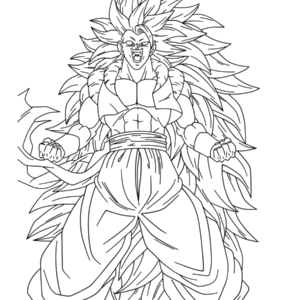 Son goku coloring pages printable for free download