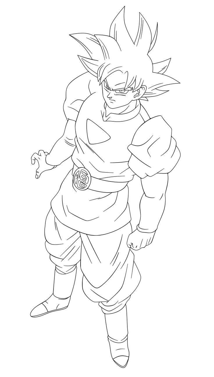 Goku ultra instinct by andrewdb on deviantart dragon ball super artwork dragon ball art dragon ball painting