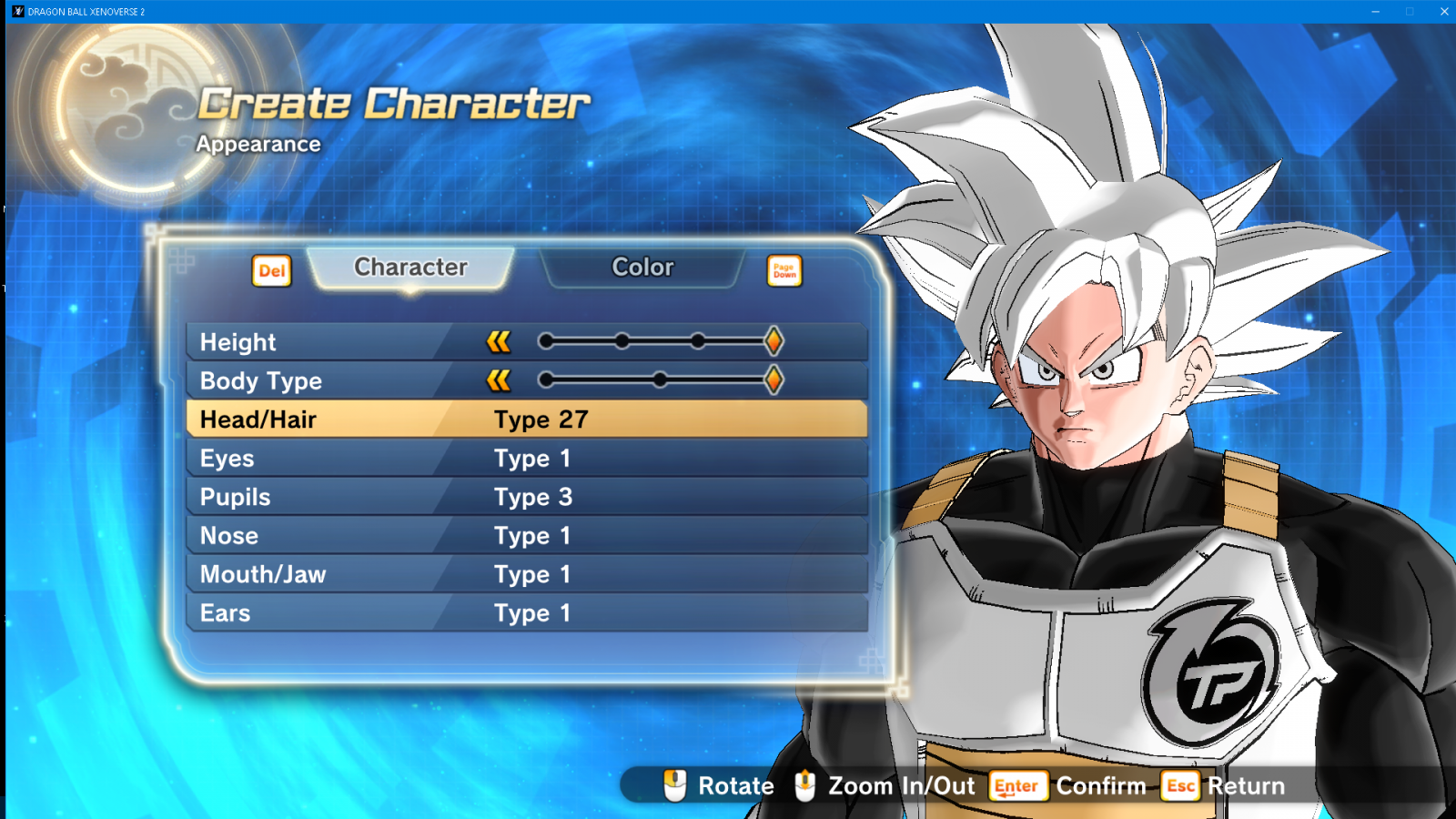Gokus ultra instinct hair â xenoverse mods