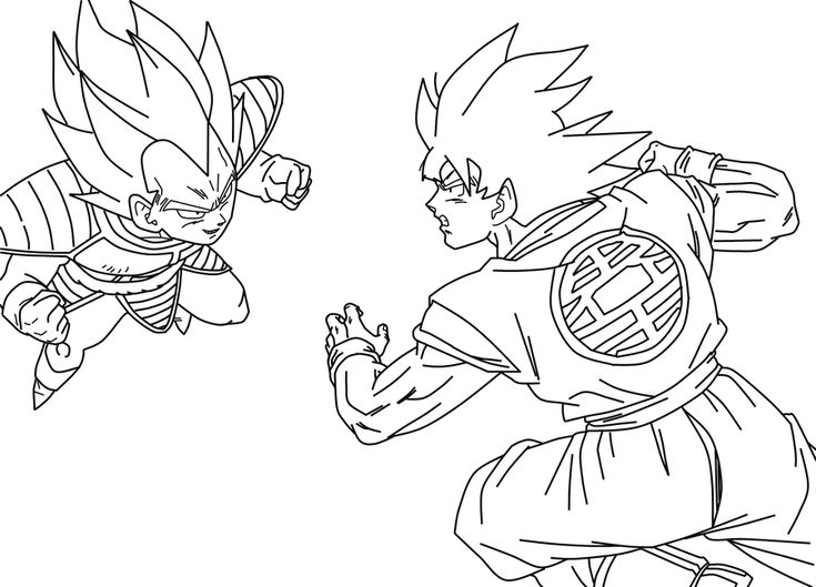 Goku vs vegeta