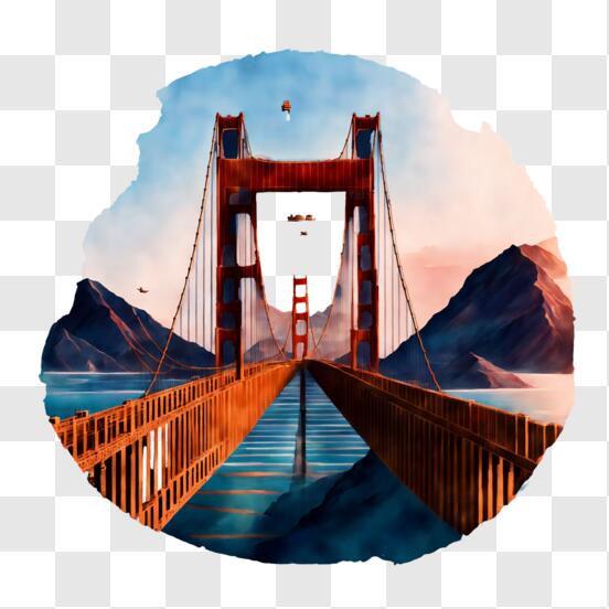 Golden gate bridge png