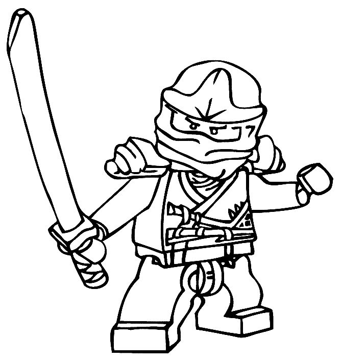 Ninjago coloring pages