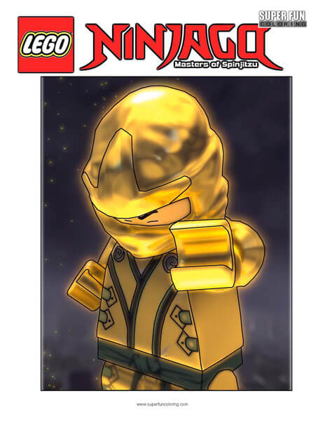 Lego ninjago coloring pages
