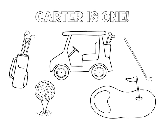 Printable golf par