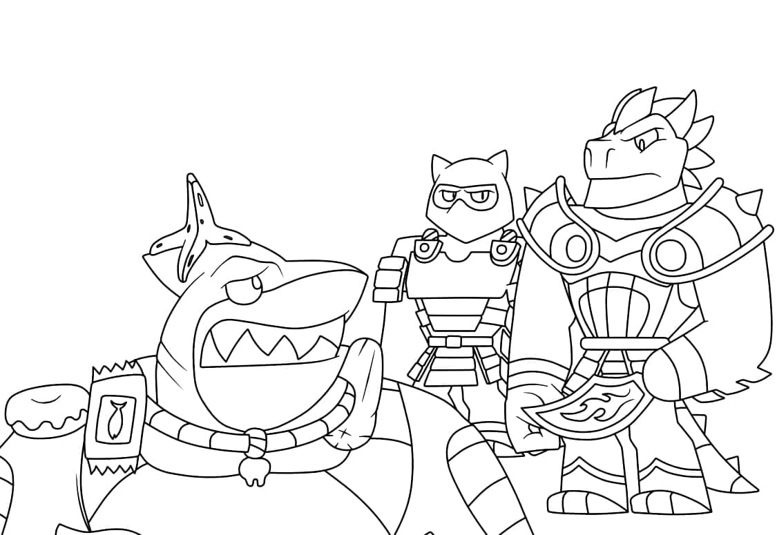 Goo jit zu image coloring page