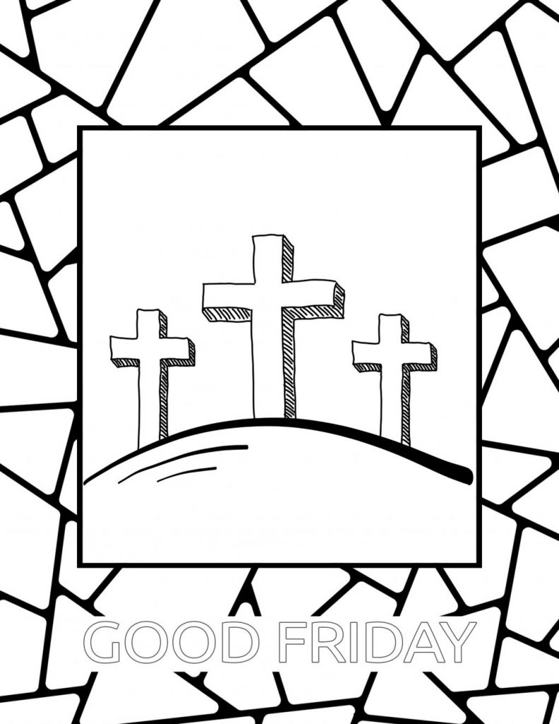 Holy week coloring pages