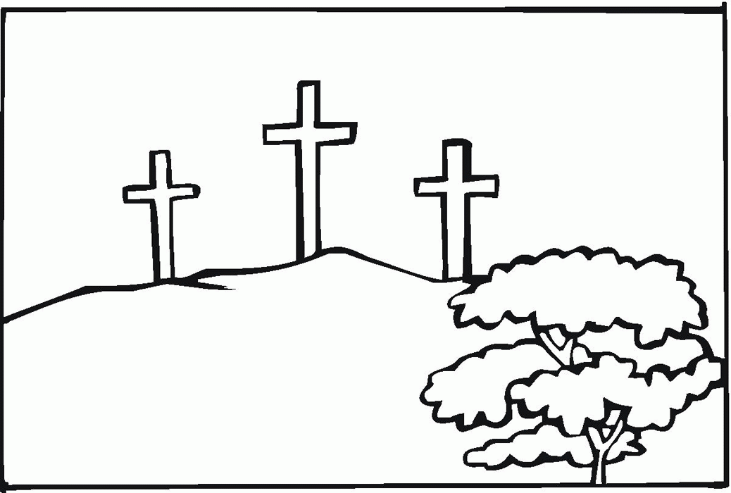 Good friday coloring pages