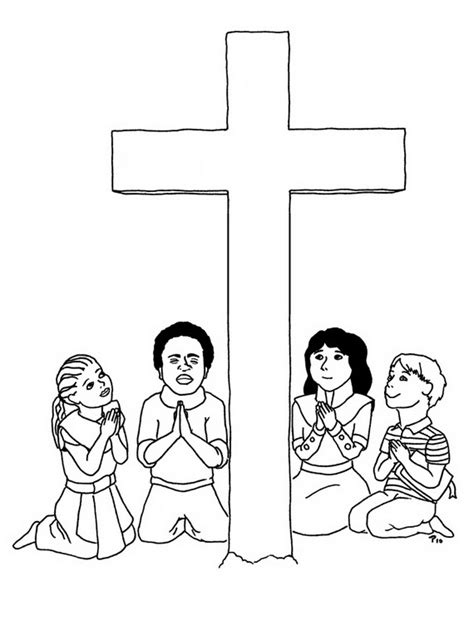 Good friday coloring pages