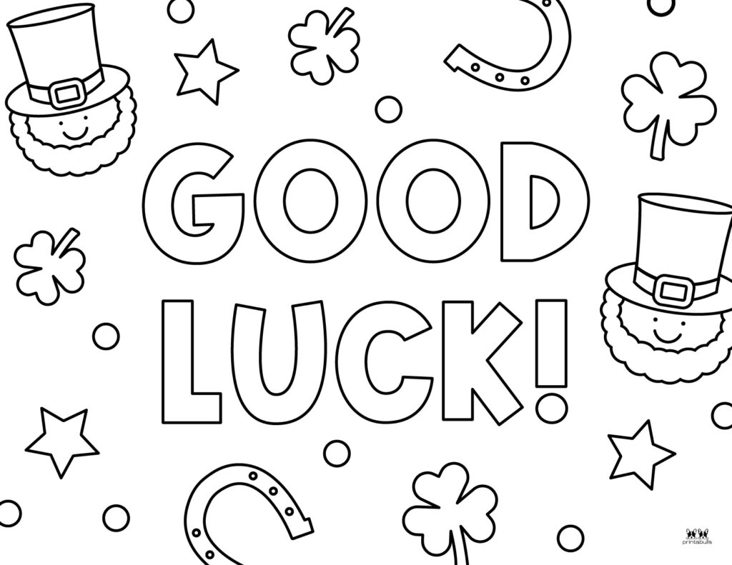 St patricks day coloring pages