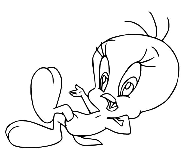 Tweety bird coloring pages