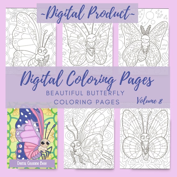 Digital coloring pages for good