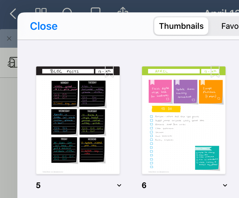 Digital planning using sticky notes neutral colorful weekly spread â all about planners
