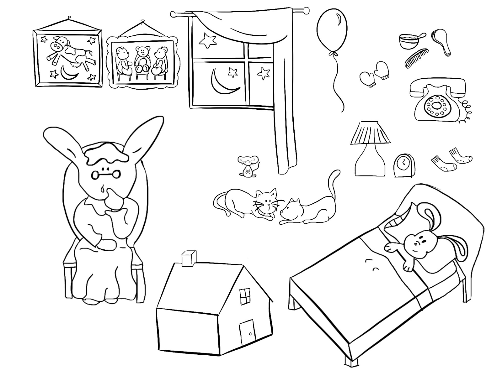 Bust out your crayons goodnight moon good night moon moon coloring pages cute coloring pages